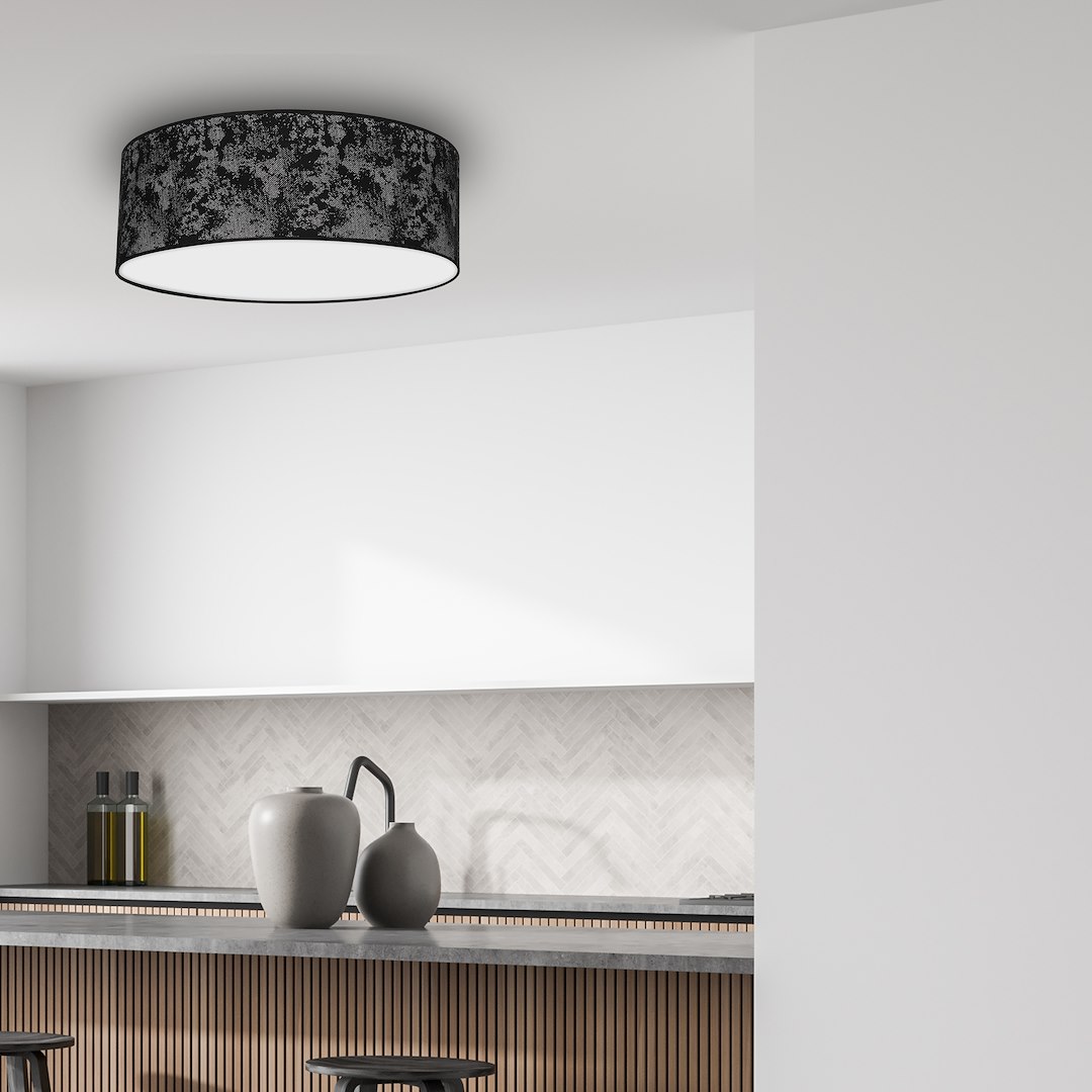 Lampa Sufitowa SATINO SILVER 3xE27 Ø50cm - obrazek 4