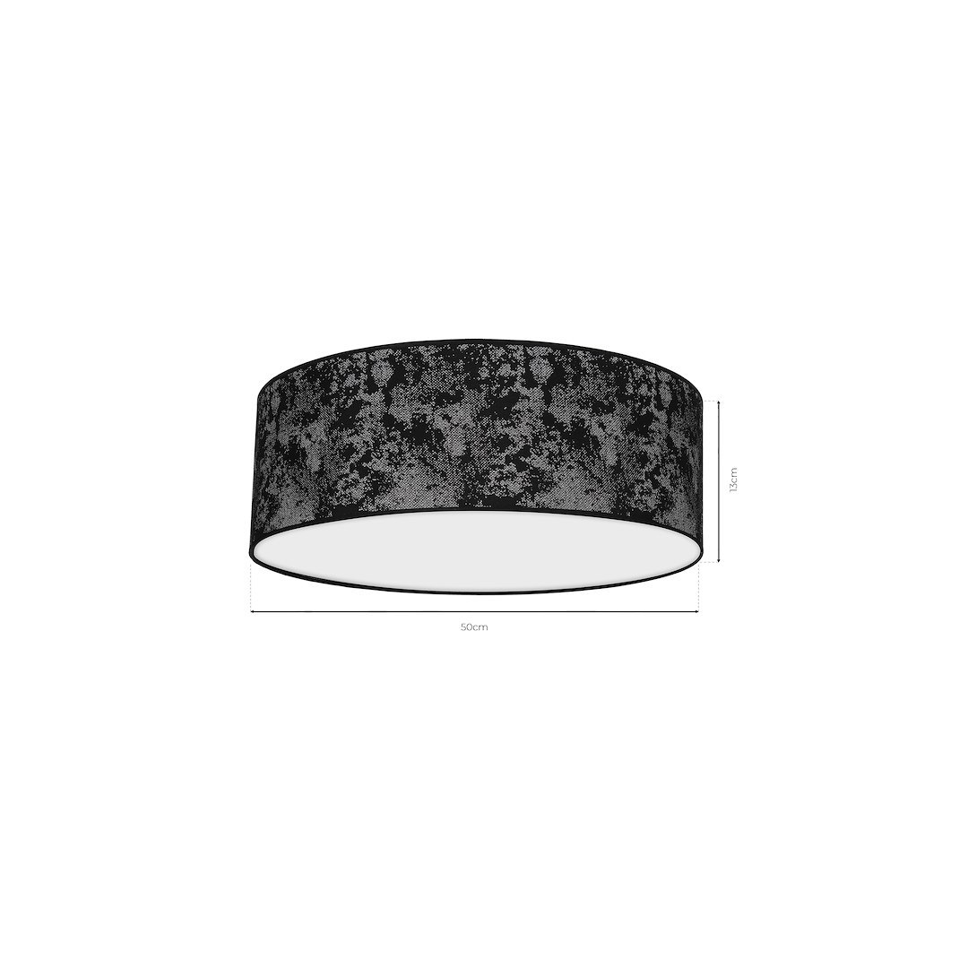 Lampa Sufitowa SATINO SILVER 3xE27 Ø50cm - obrazek 7