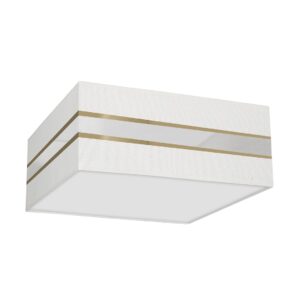 Lampa sufitowa Kwadrat Ultimo 3xE27 Biały