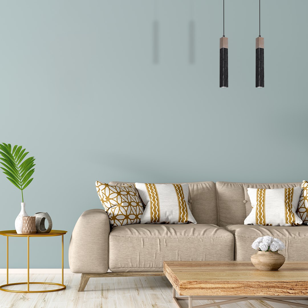 Lampa wisząca SOLO SAWN BLACK / PATINATED WOOD 1x mini GU10 - obrazek 6