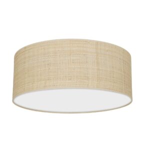 Lampa sufitowa Marshall 2xE27 Ø40cm Biały/Rattan