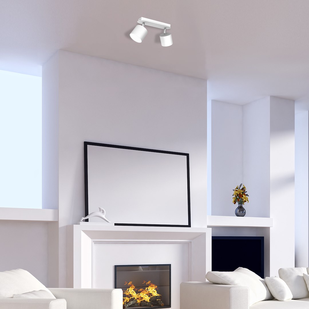Lampa sufitowa Dixie 2xGX53 Biały - obrazek 3