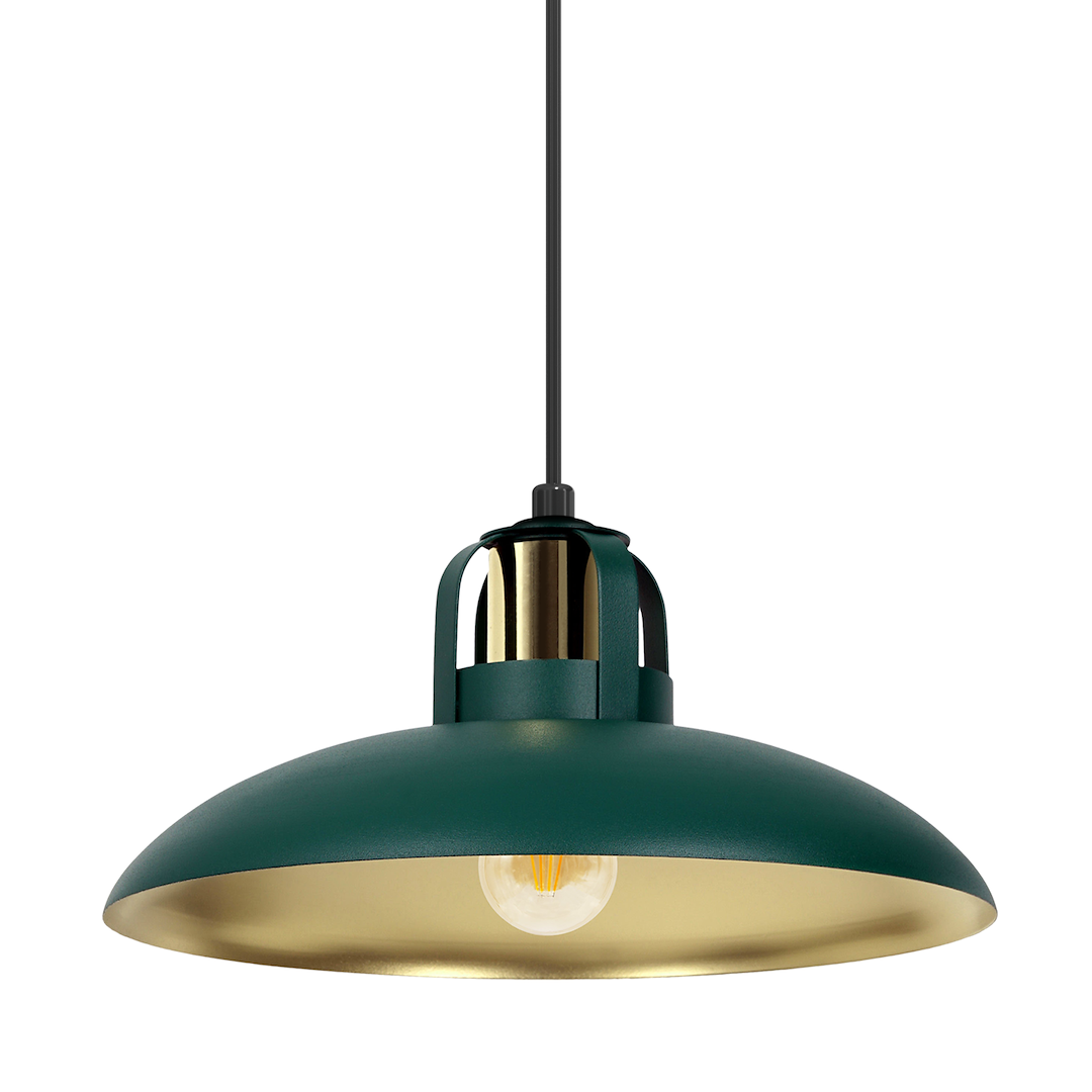 Lampa wisząca FELIX GREEN/GOLD 1xE27 - obrazek 2