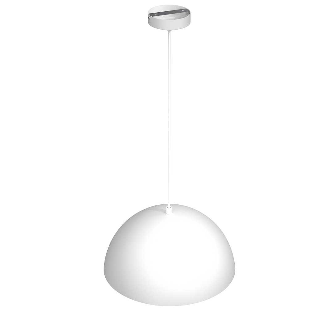 Lampa wisząca Beta 1xE27 35cm Biały/Złoty - obrazek 2