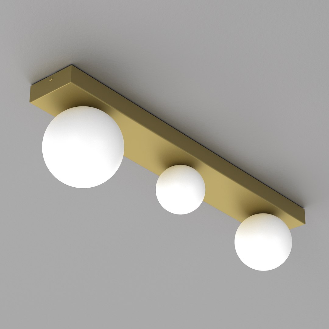 Lampa sufitowa BIBIONE GOLD 3xG9 - obrazek 3