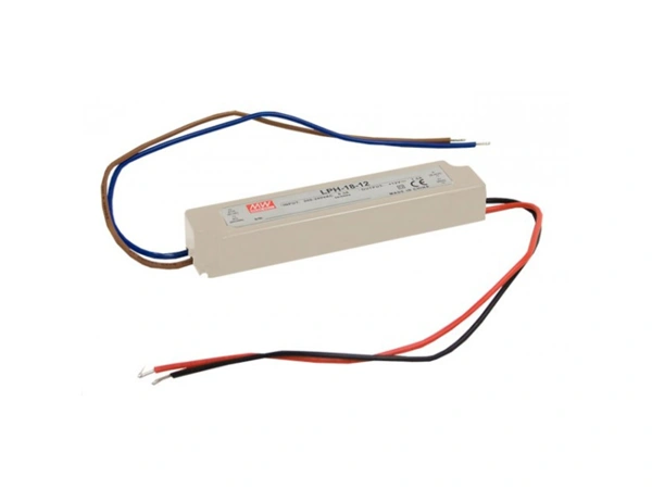 MEAN WELL LPH-18-24 Zasilacz impulsowy; LED; 18W; 24V; 0.75A; 180-264VAC; 254-370VDC