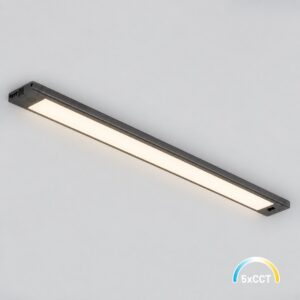 Lampka Podszafkowa 18W 1100lm 5CCT 60cm Czarny