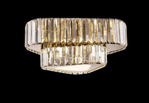 C0496-04G-F7AC HELIOS LAMPA SUFITOWA ZŁOTA/GOLD
