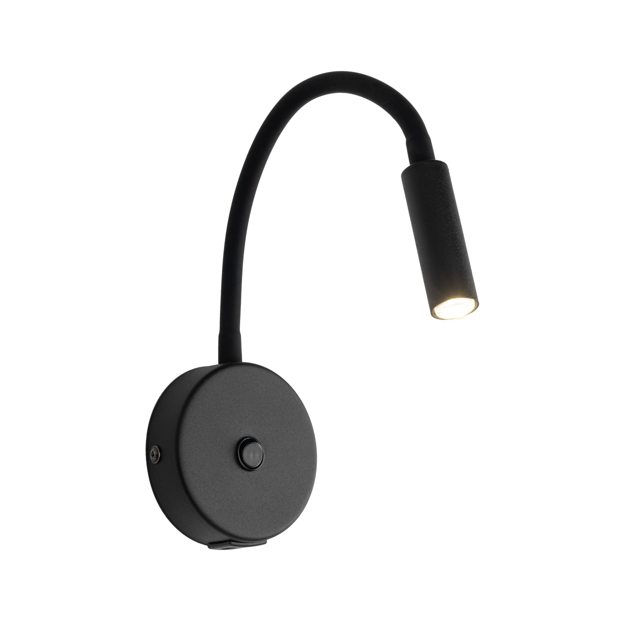 LAGOS BLACK KINKIET 1 USB - obrazek 5