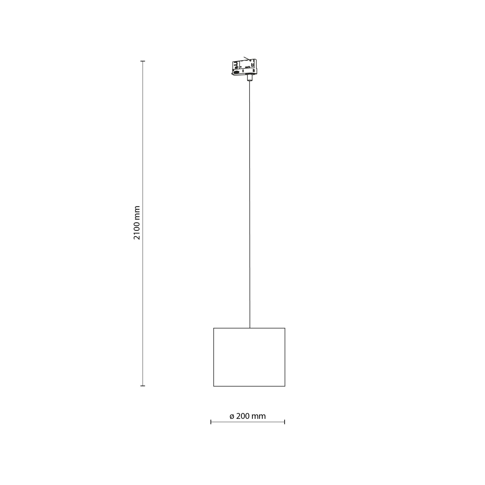 TRACER JUTA 200 TRÓJOBWODOWY 1XE27 - obrazek 4