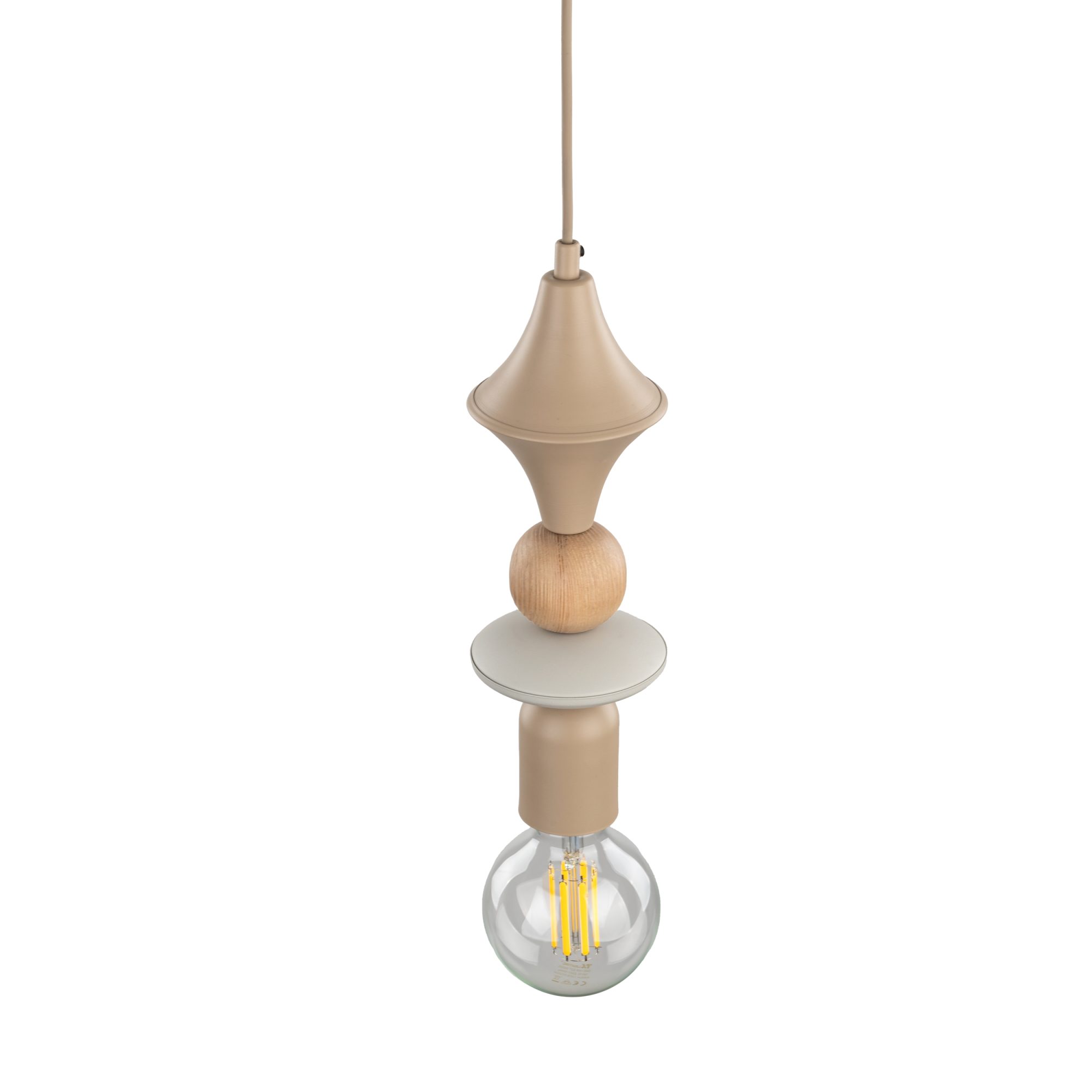 TOWER SABIA WOOD 1XE27 - obrazek 5