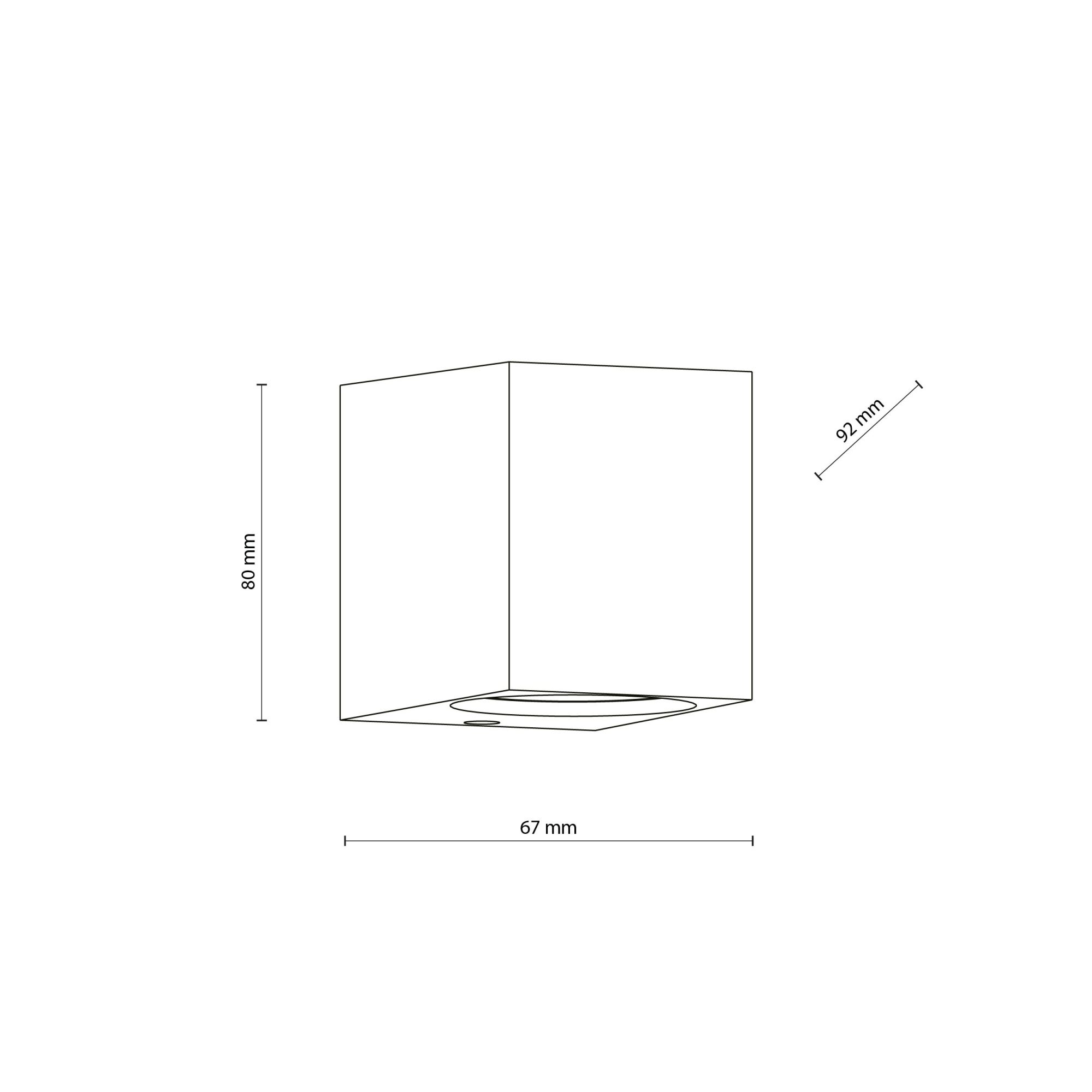 AXIS GRAY KINKIET 1XGU10 - obrazek 8