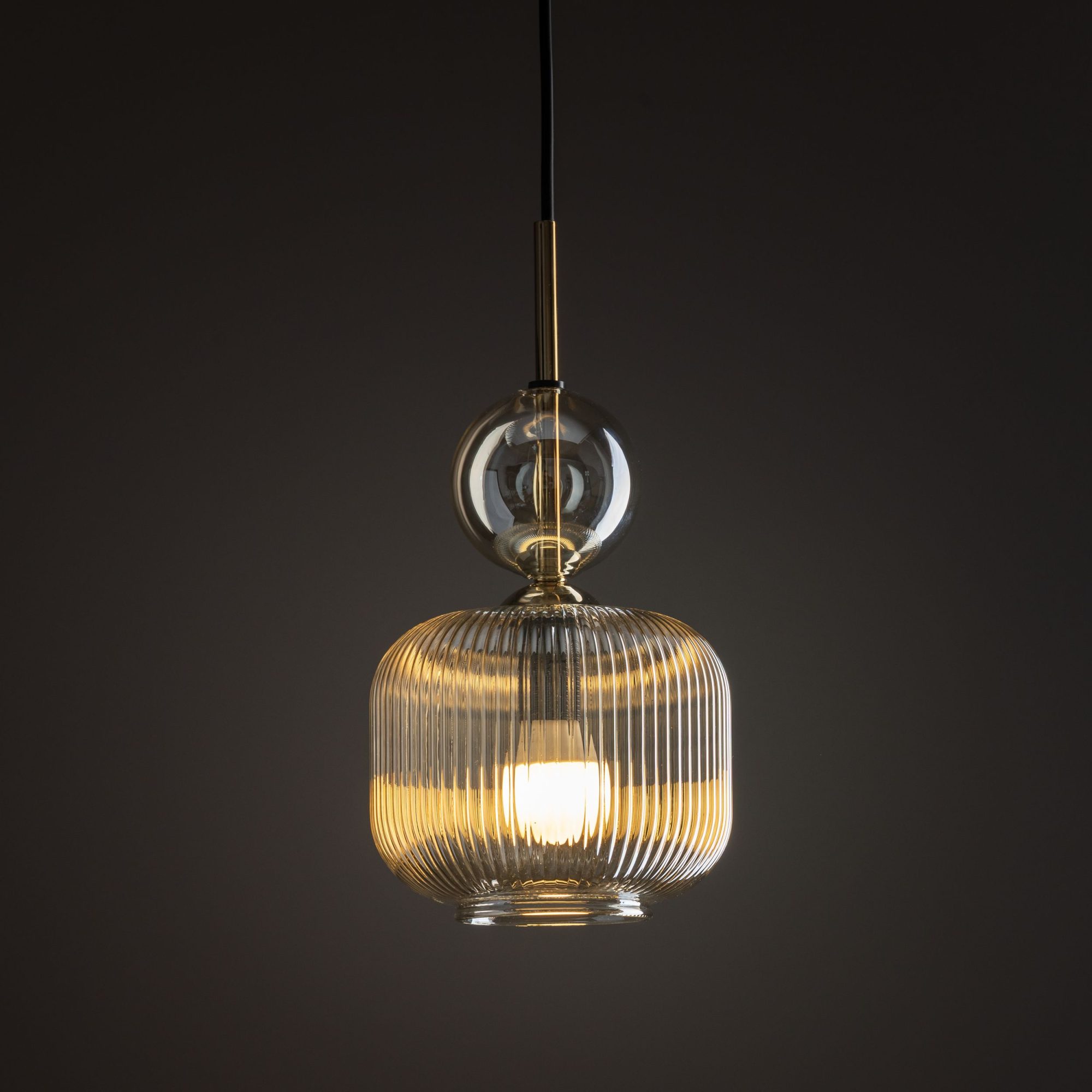 SOPHIA COGNAC LAMPA WISZACA 1XE14 - obrazek 2