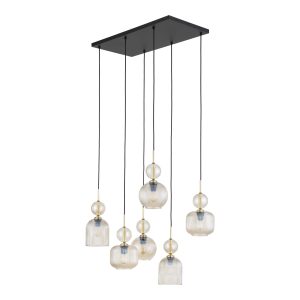 SOPHIA COGNAC LAMPA WISZĄCA 6XE14