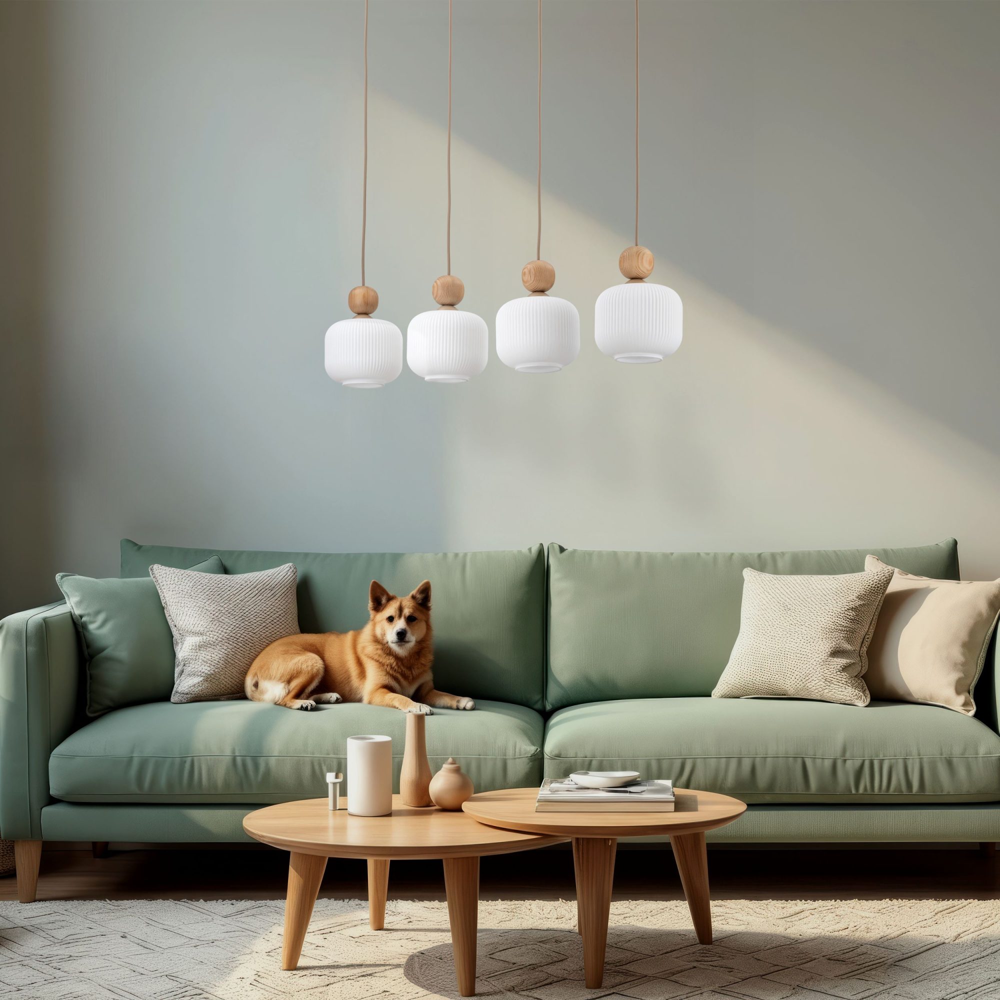 BALLO LAMPA WISZĄCA 4XE14 - obrazek 2