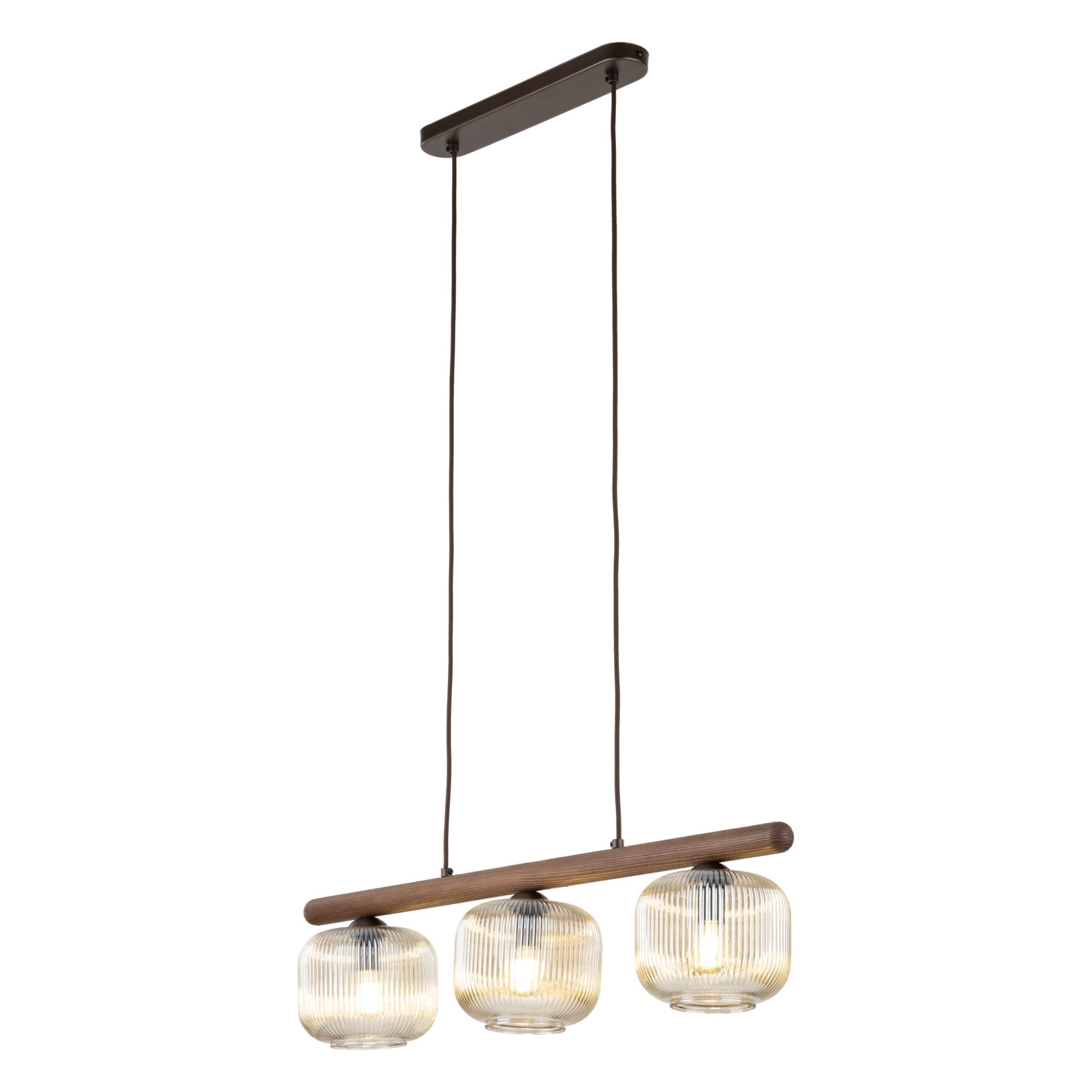 SALVIA BROWN LAMPA WISZACA 3XE14 - obrazek 5