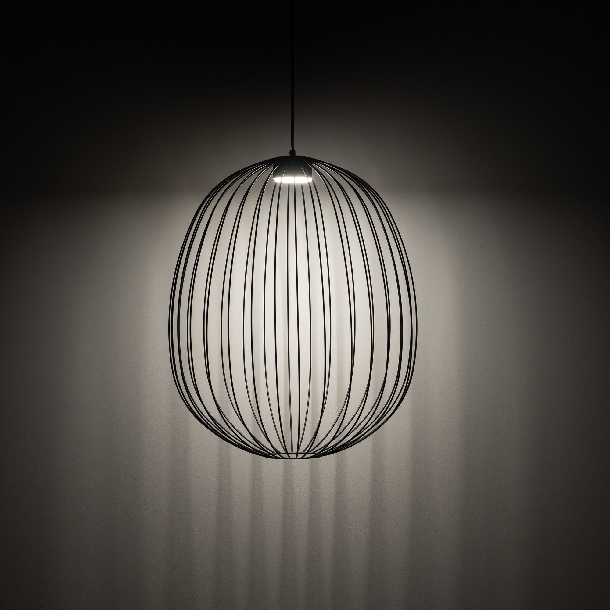 SPHERA L BLACK LAMPA WISZĄCA 1XGX53 - obrazek 3