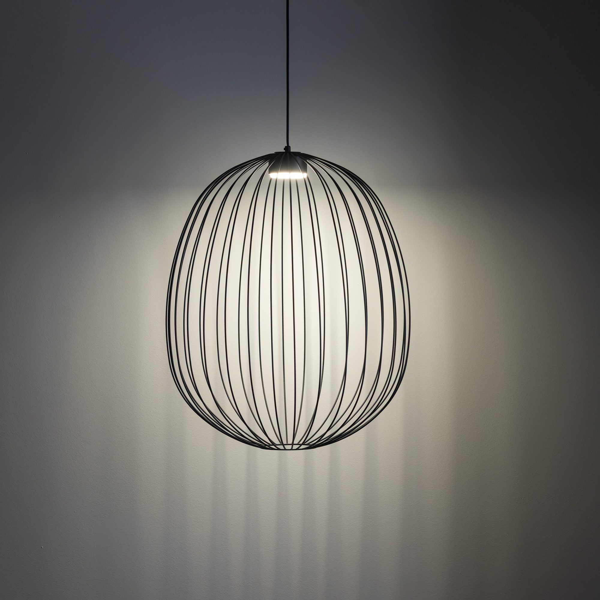 SPHERA L BLACK LAMPA WISZĄCA 1XGX53 - obrazek 4