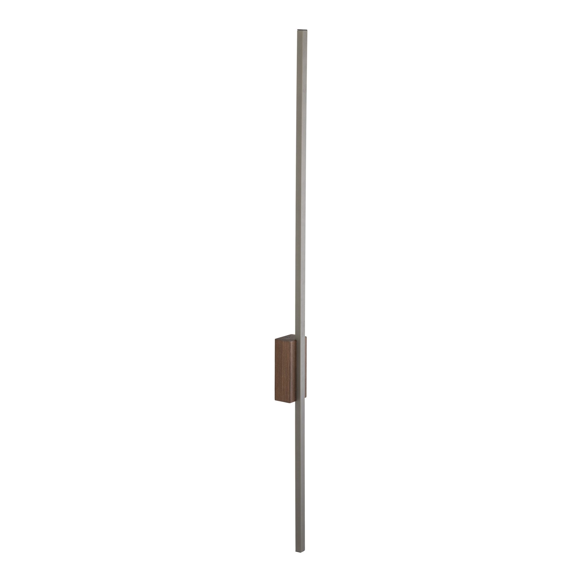 FLASH NEW BROWN WOOD KINKIET L 1 LED - obrazek 4