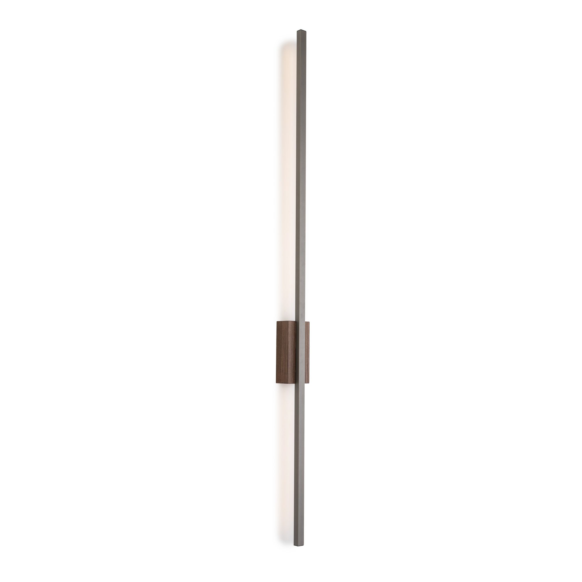 FLASH NEW BROWN WOOD KINKIET L 1 LED - obrazek 6