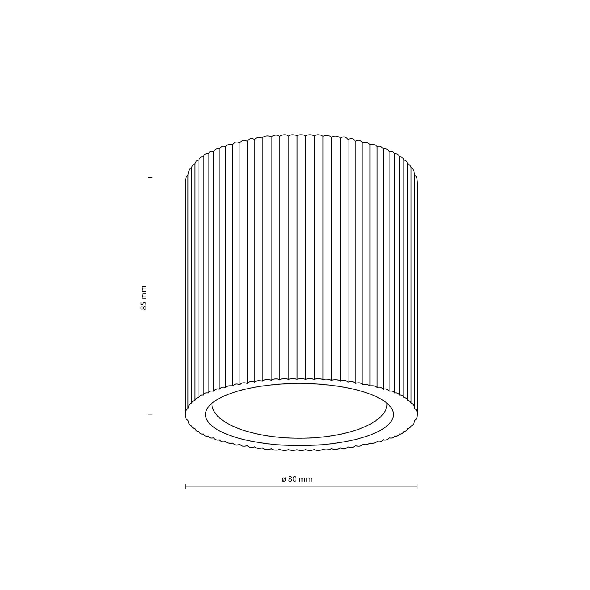 EVE CORTE WOOD LAMPA SUFITOWA 1XGU10 - obrazek 6