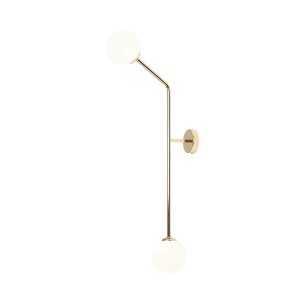 KINKIET PURE 2 GOLD PIONOWY