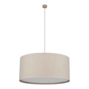 LARGO LINEN LAMPA WISZĄCA 3XE27
