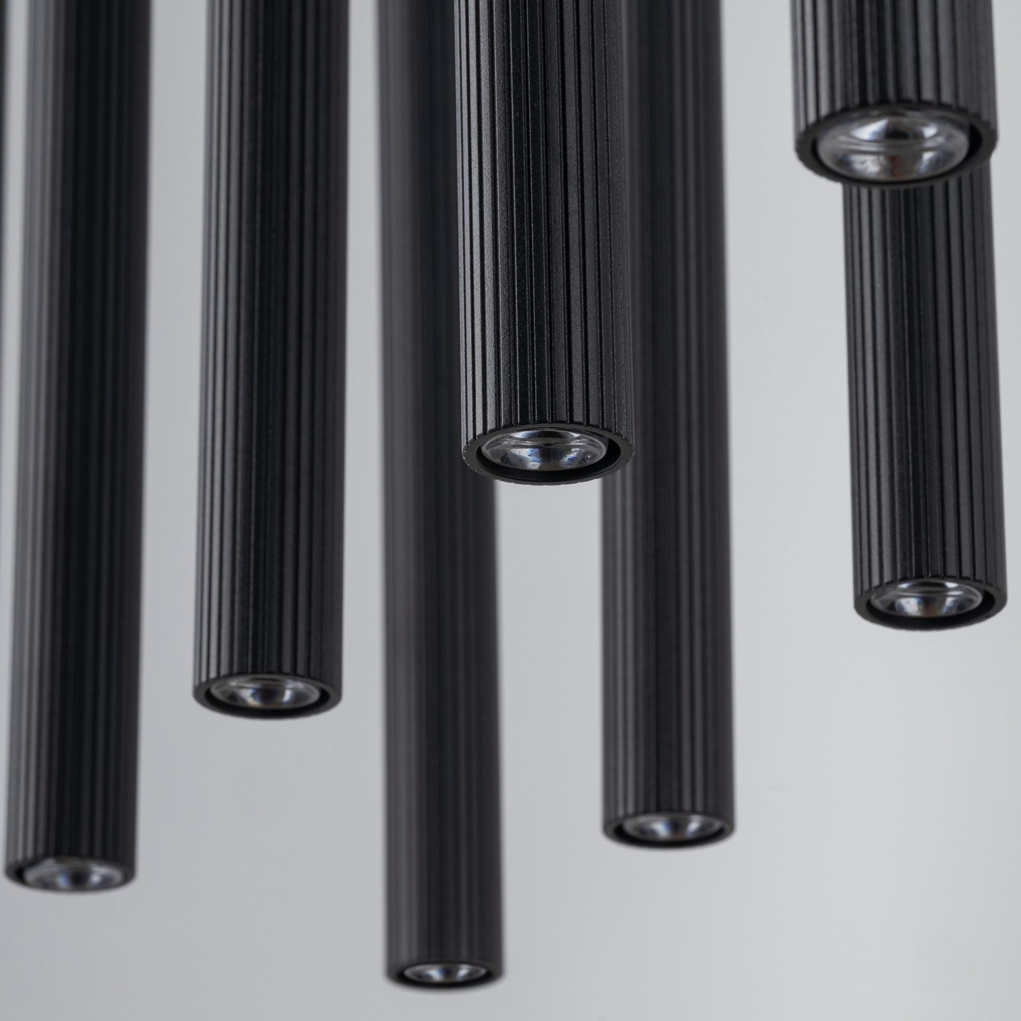 FERRO BLACK LAMPA WISZĄCA 10XG9 LISTWA - obrazek 3