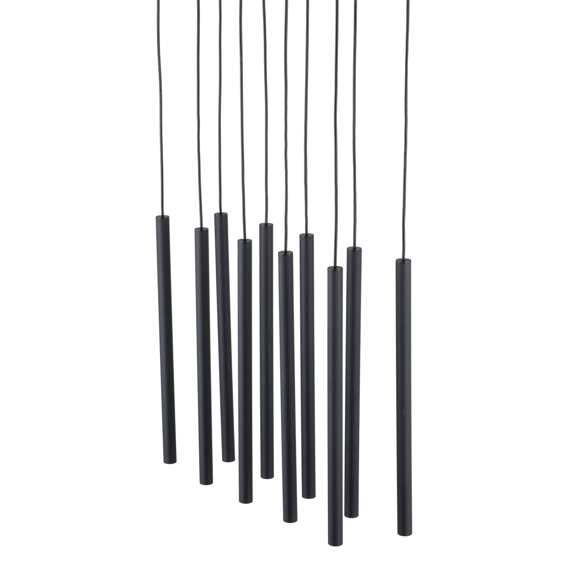 FERRO BLACK LAMPA WISZĄCA 10XG9 LISTWA - obrazek 4