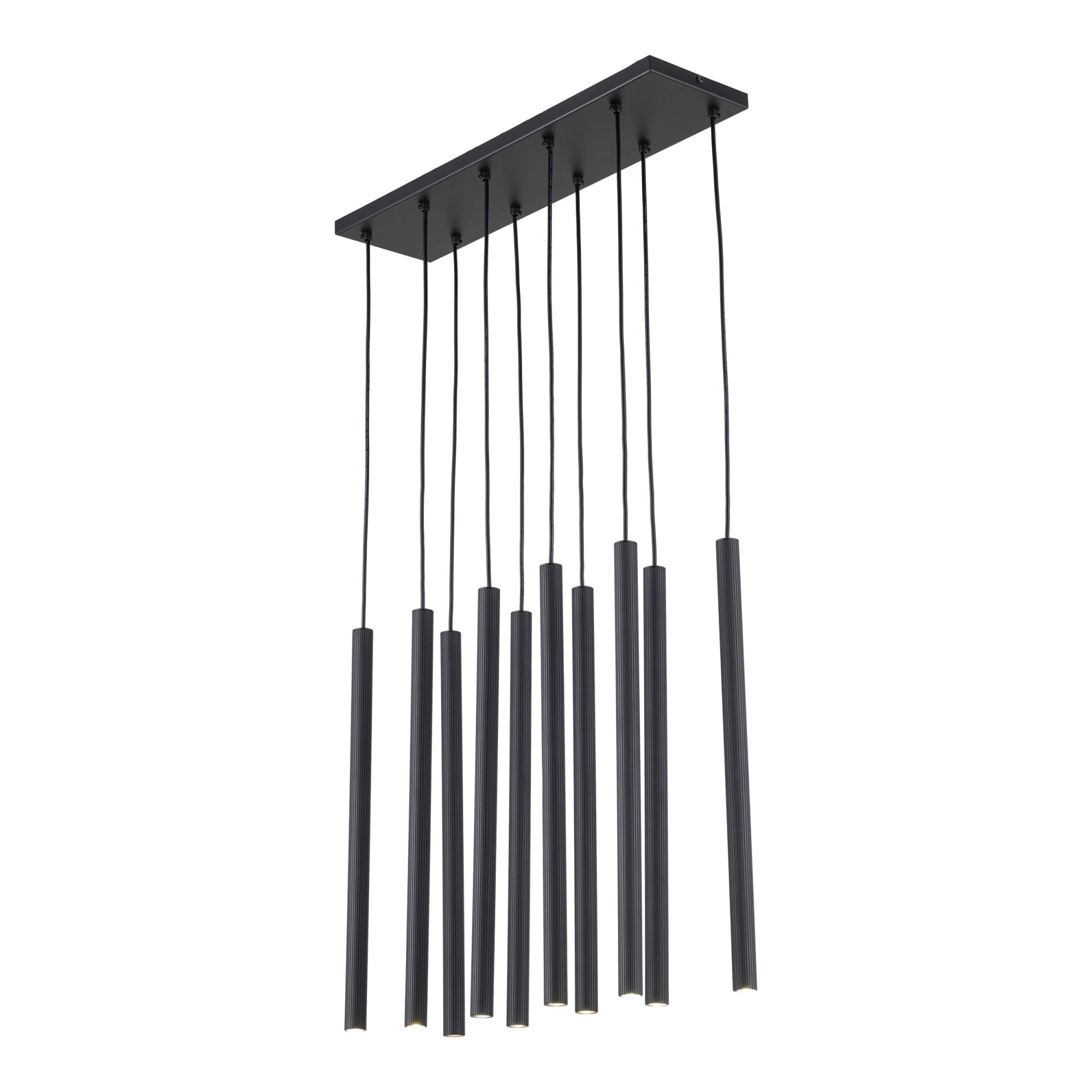 FERRO BLACK LAMPA WISZĄCA 10XG9 LISTWA - obrazek 5