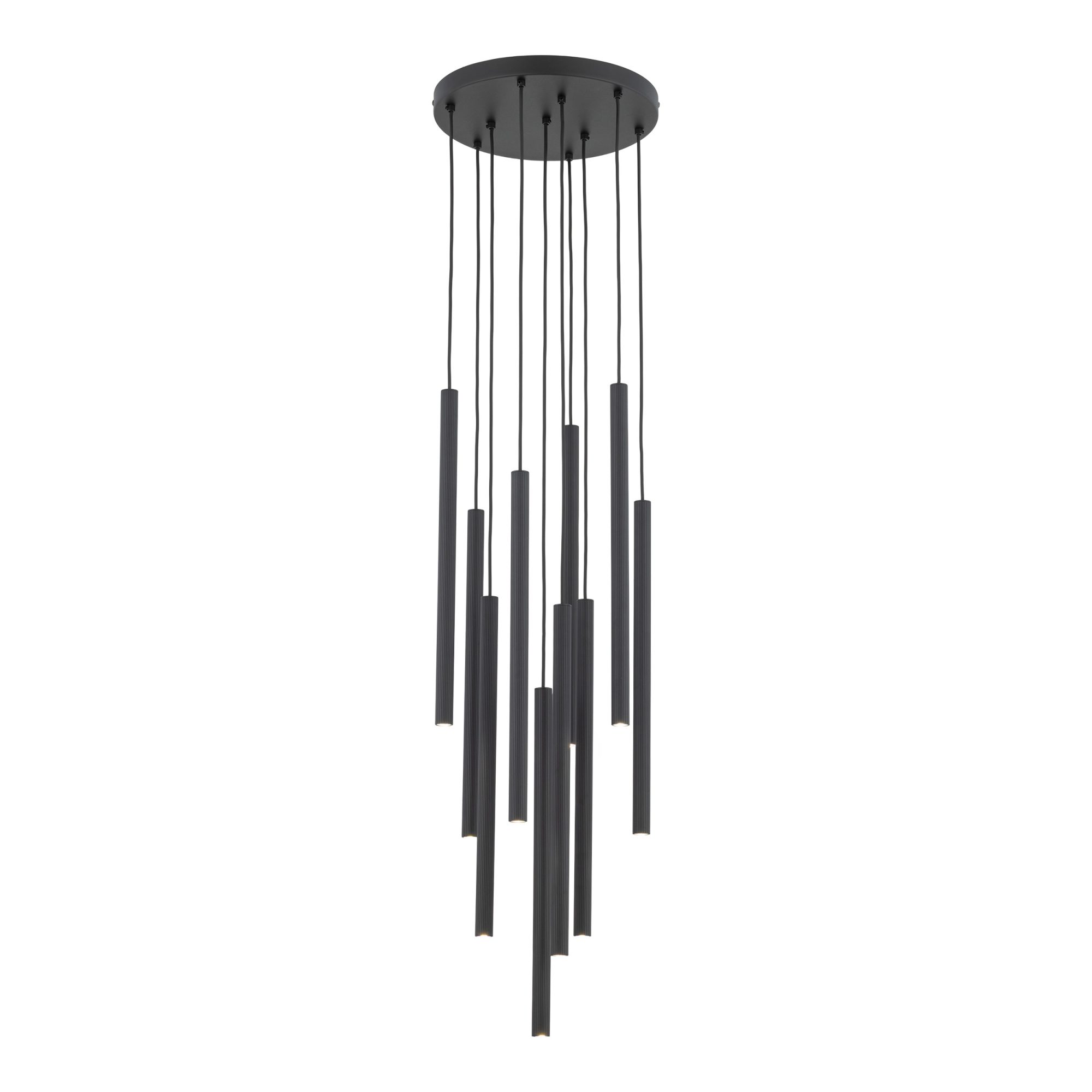 FERRO BLACK LAMPA WISZĄCA 10XG9 KOŁO - obrazek 8