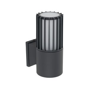 RIBO GRAY KINKIET IP54 1XE27