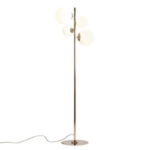 LAMPA STOJĄCA BLOOM GOLD