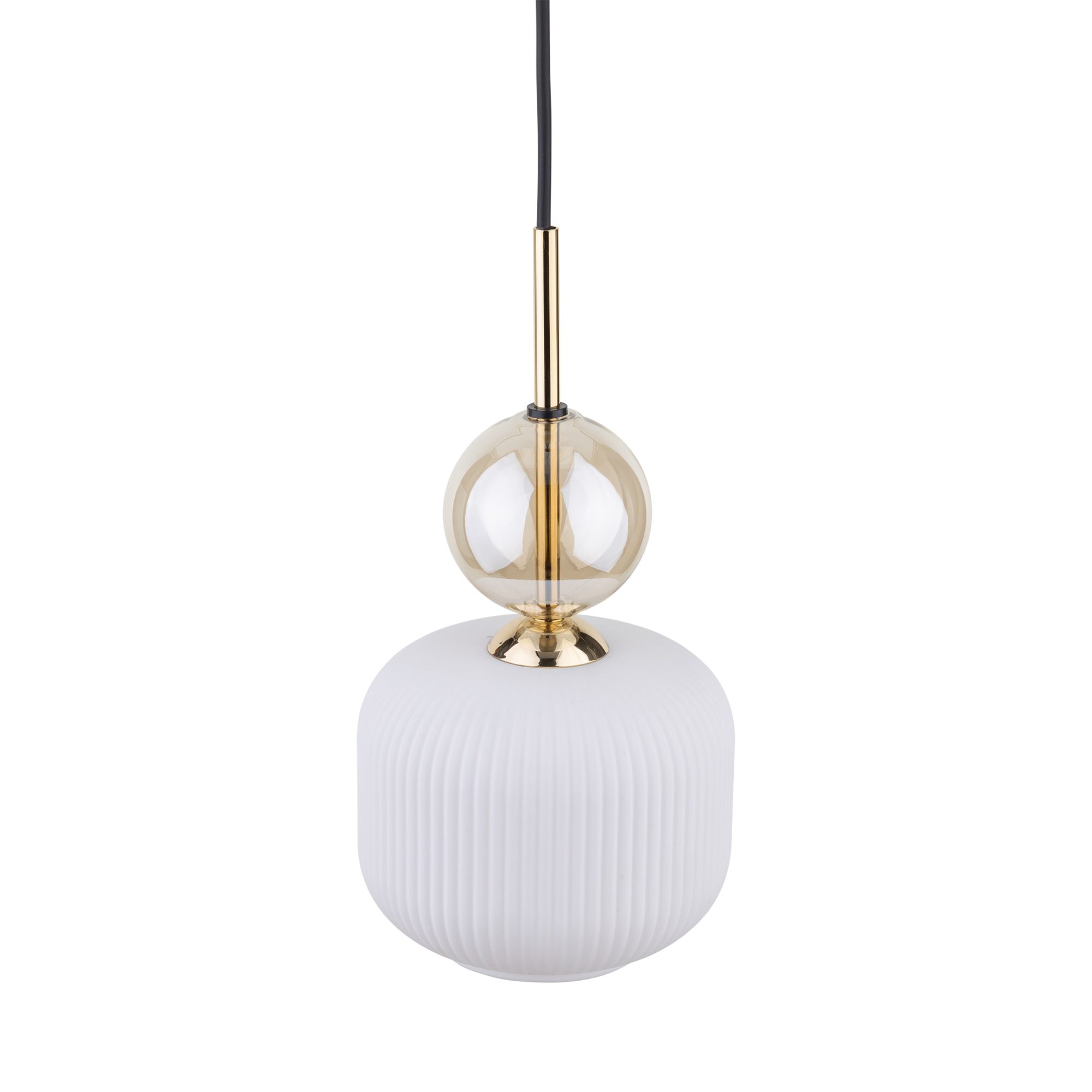 SOPHIA COGNAC WHITE LAMPA WISZACA 1XE14 - obrazek 5