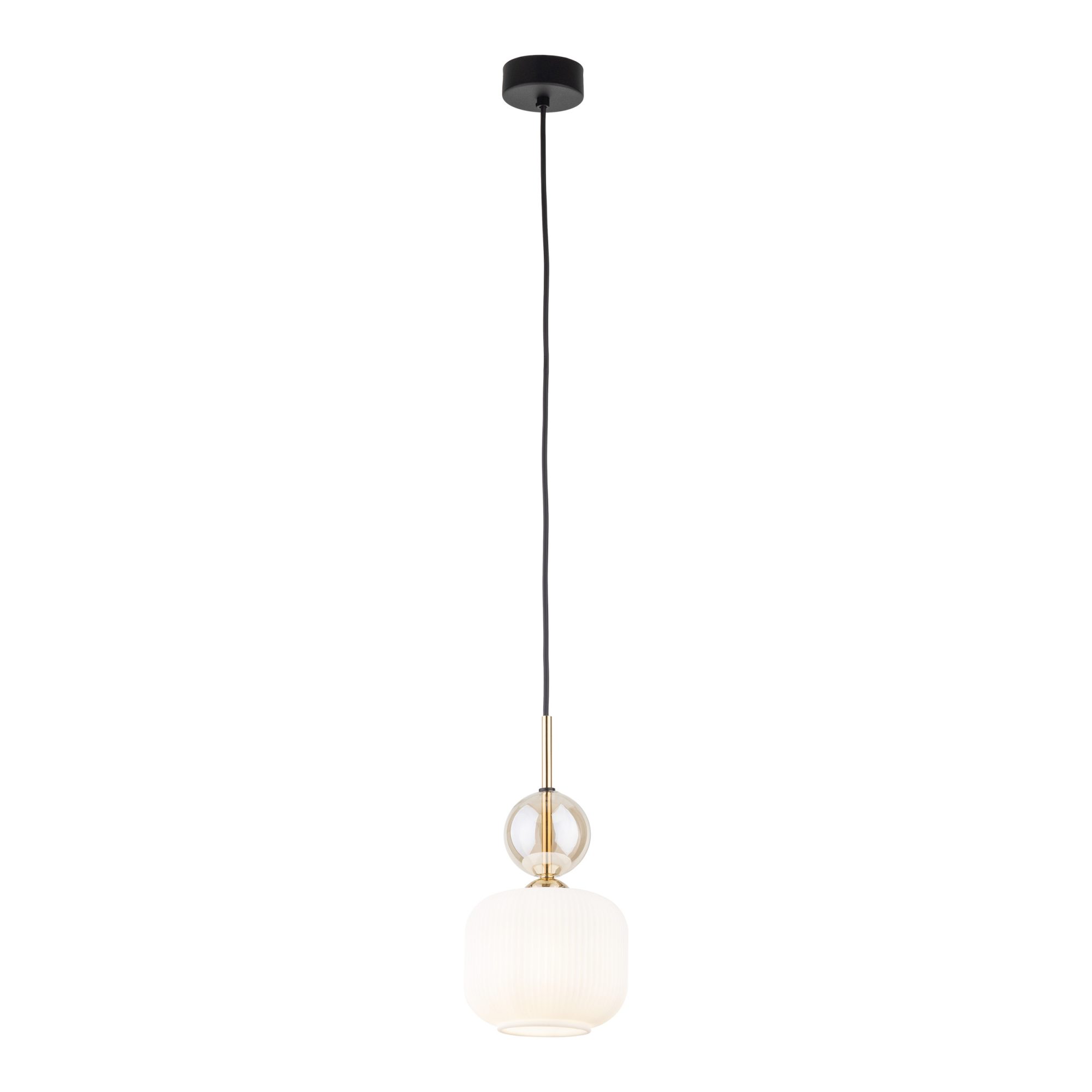 SOPHIA COGNAC WHITE LAMPA WISZACA 1XE14 - obrazek 6