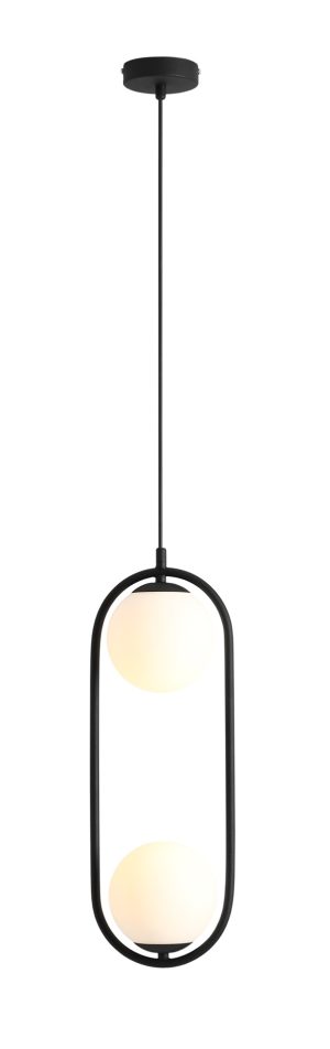 LAMPA WISZĄCA RIVA 2 BLACK