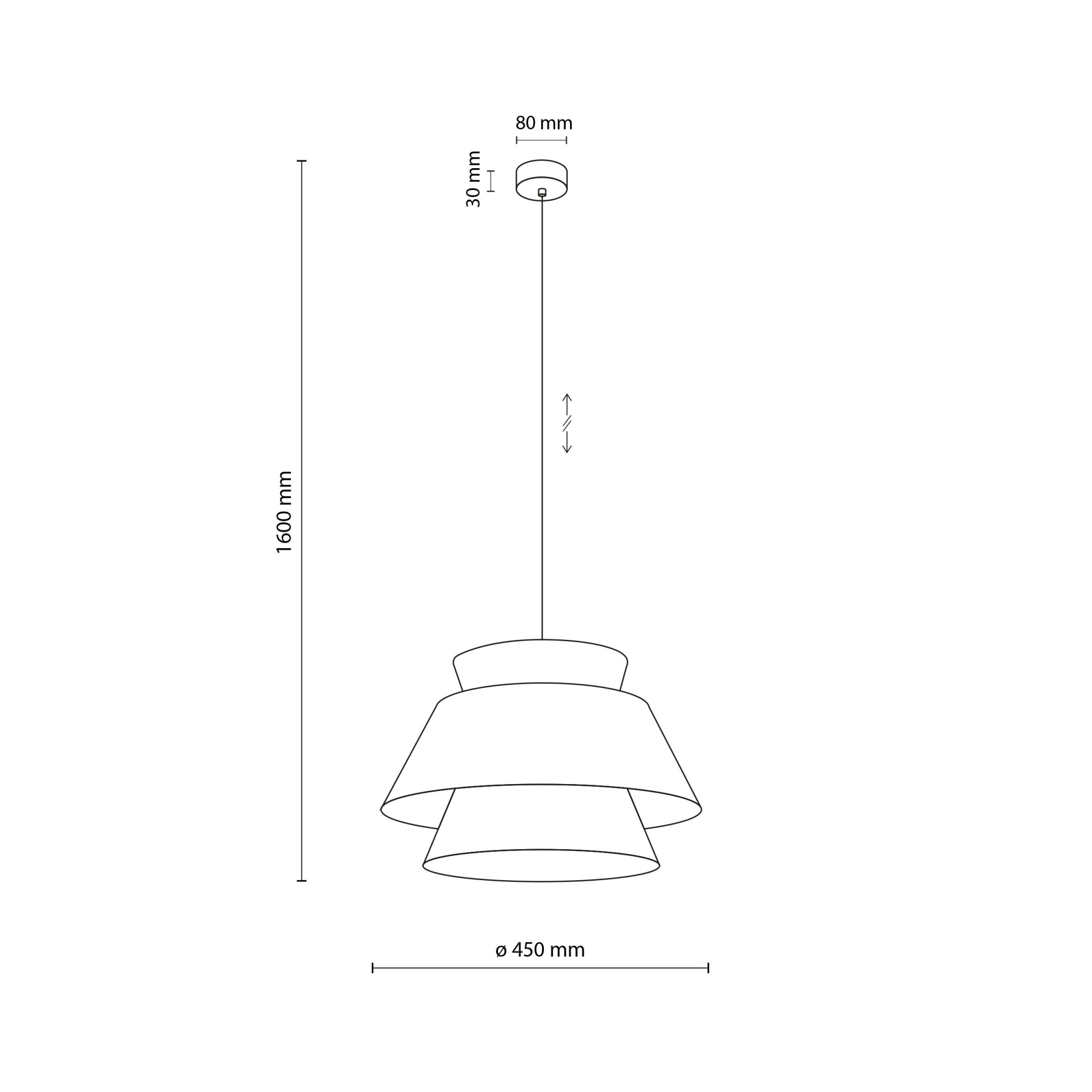 KALUM LEN LAMPA WISZĄCA 1XE27 - obrazek 6