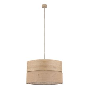 DORMA WOOD JUTA LAMPA WISZĄCA 1XE27