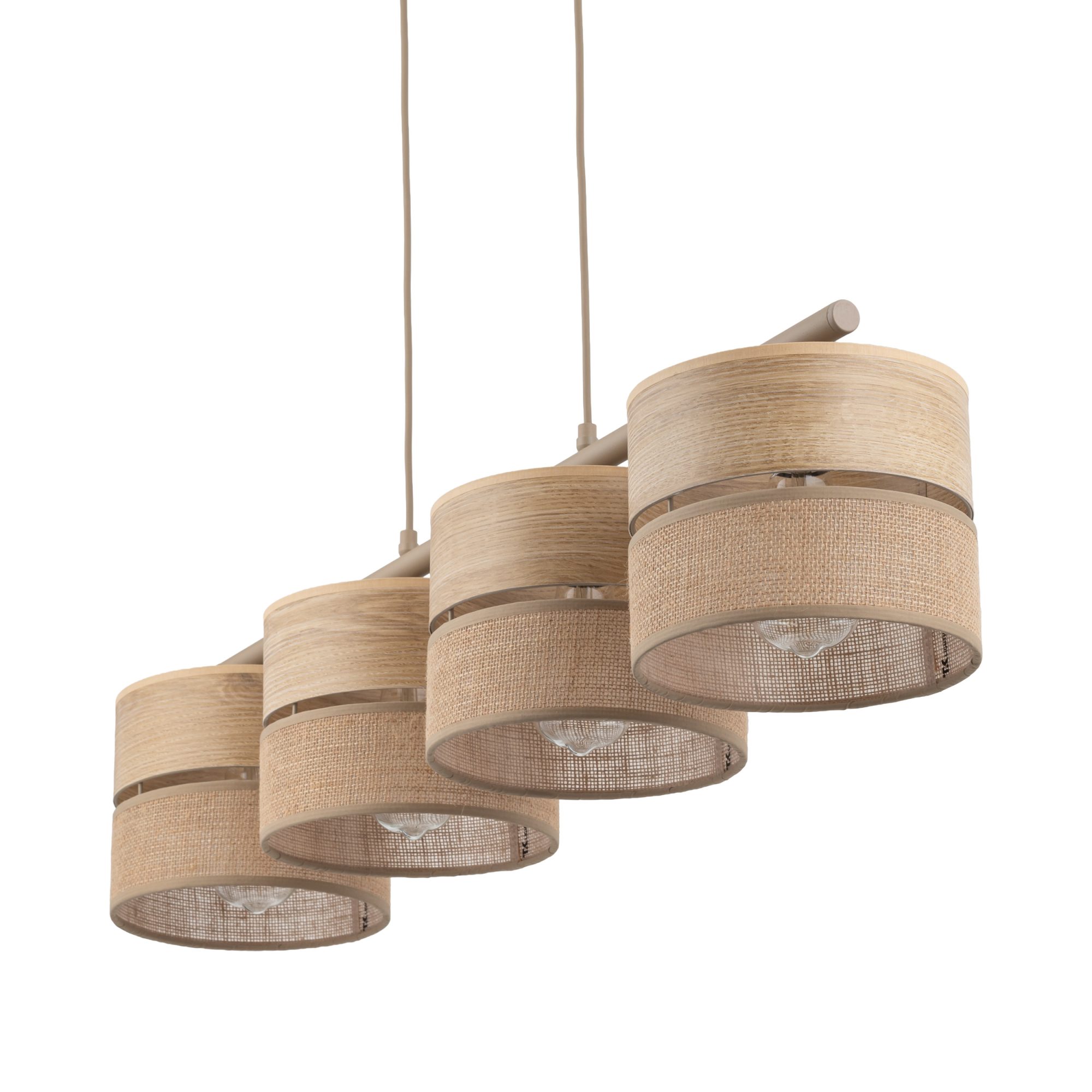 DORMA WOOD JUTA LAMPA WISZĄCA 4XE27 - obrazek 7
