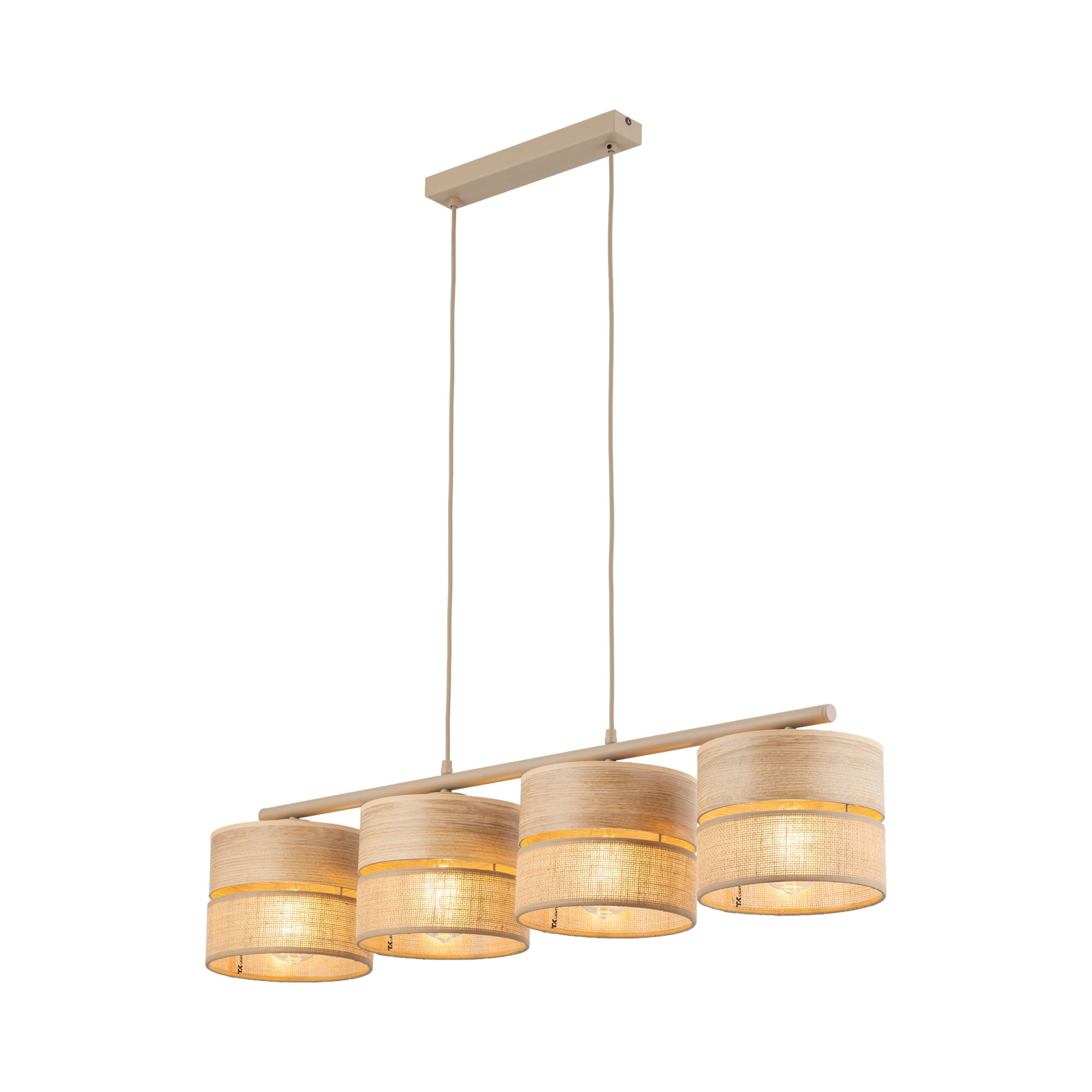 DORMA WOOD JUTA LAMPA WISZĄCA 4XE27 - obrazek 8
