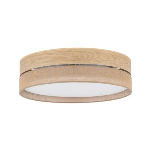 DORMA WOOD JUTA LAMPA SUFITOWA 4XE27