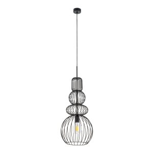 KAGO BLACK LAMPA WISZĄCA 1XE27