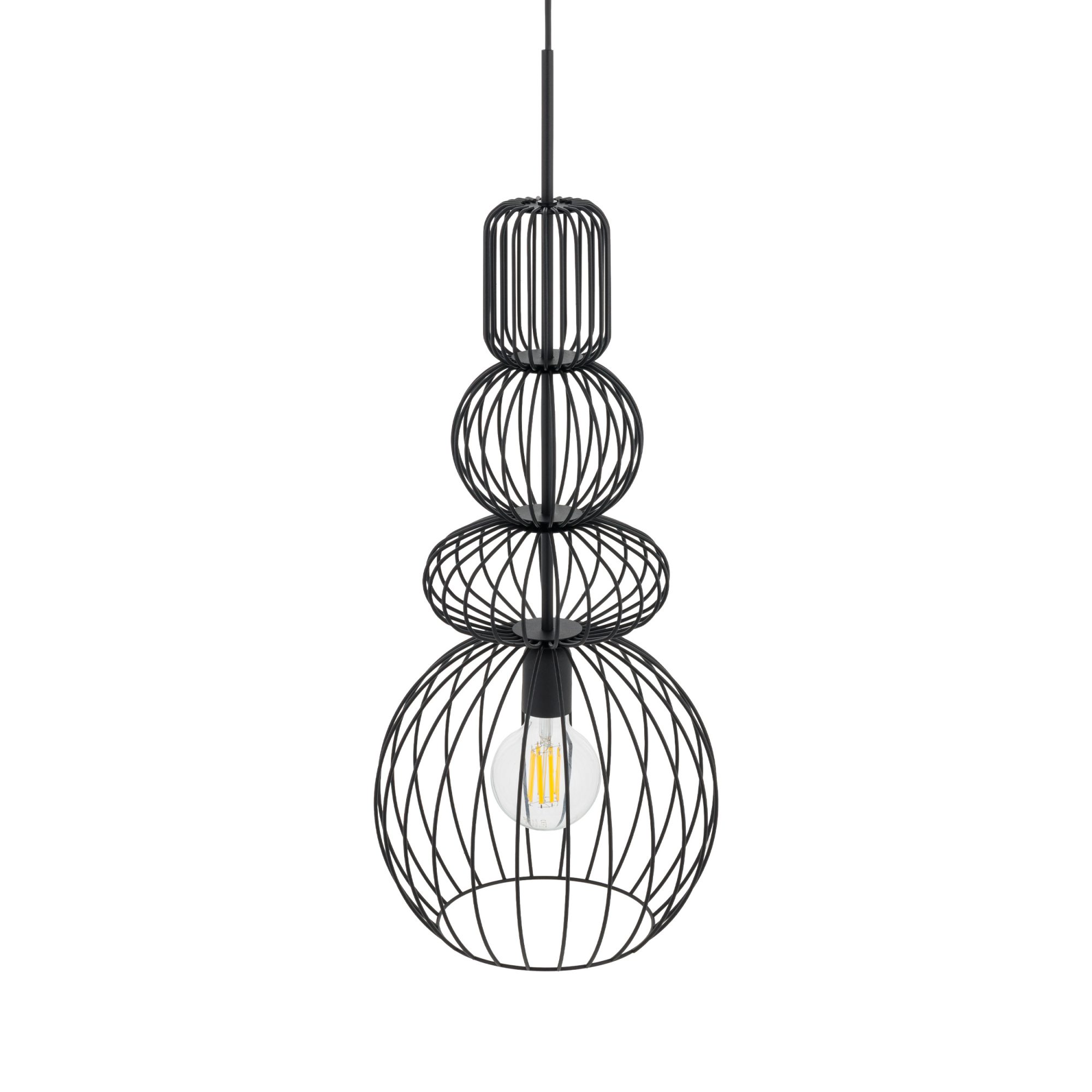 KAGO BLACK LAMPA WISZĄCA 1XE27 - obrazek 5