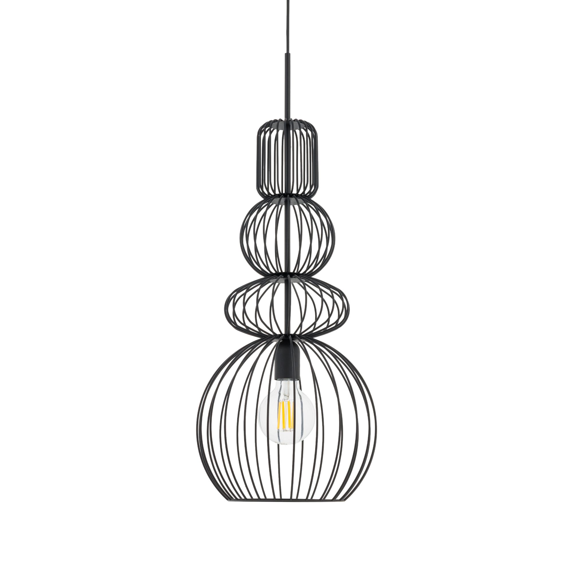 KAGO BLACK LAMPA WISZĄCA 1XE27 - obrazek 7