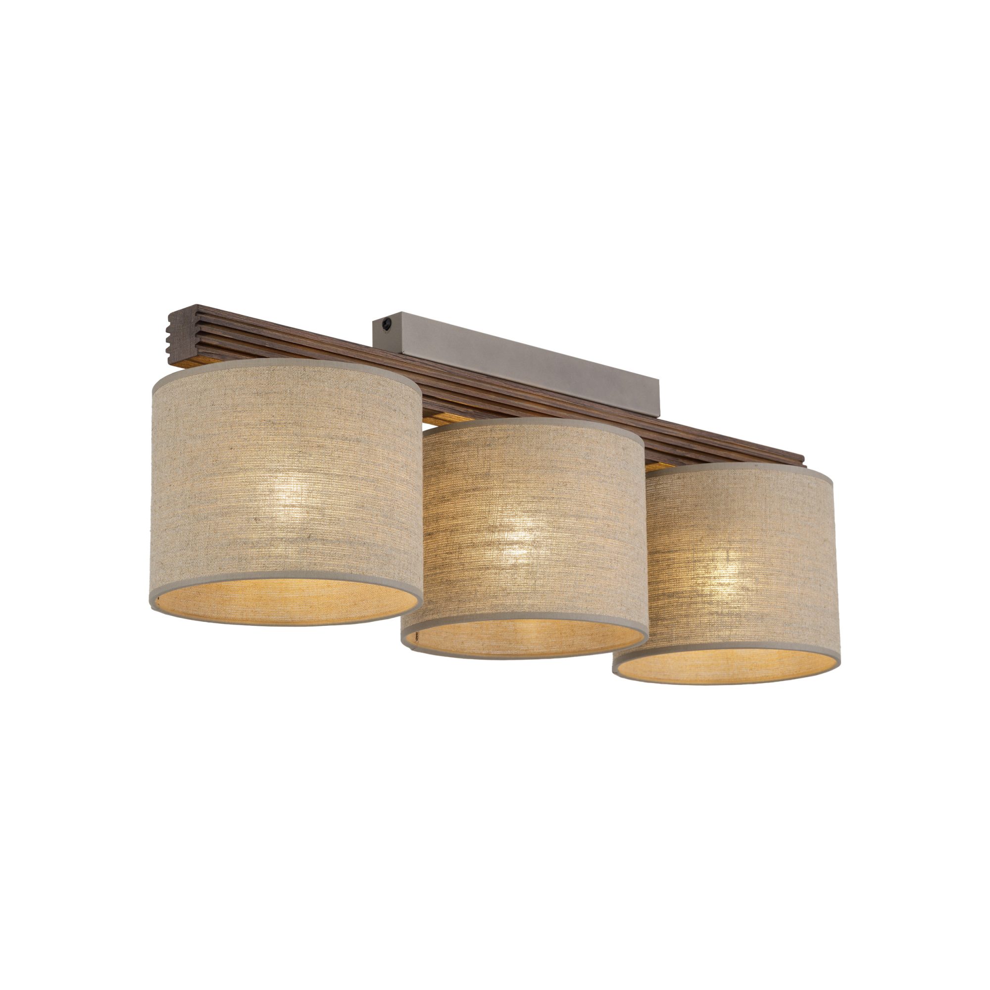 VIGA SHADE ORZECH LAMPA SUFITOWA 3XE27 - obrazek 4