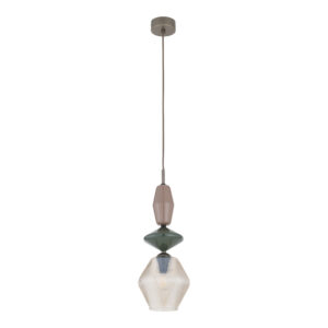 ZEN NEW BROWN FUSO COGNAC LAMPA WISZĄCA 1XE14