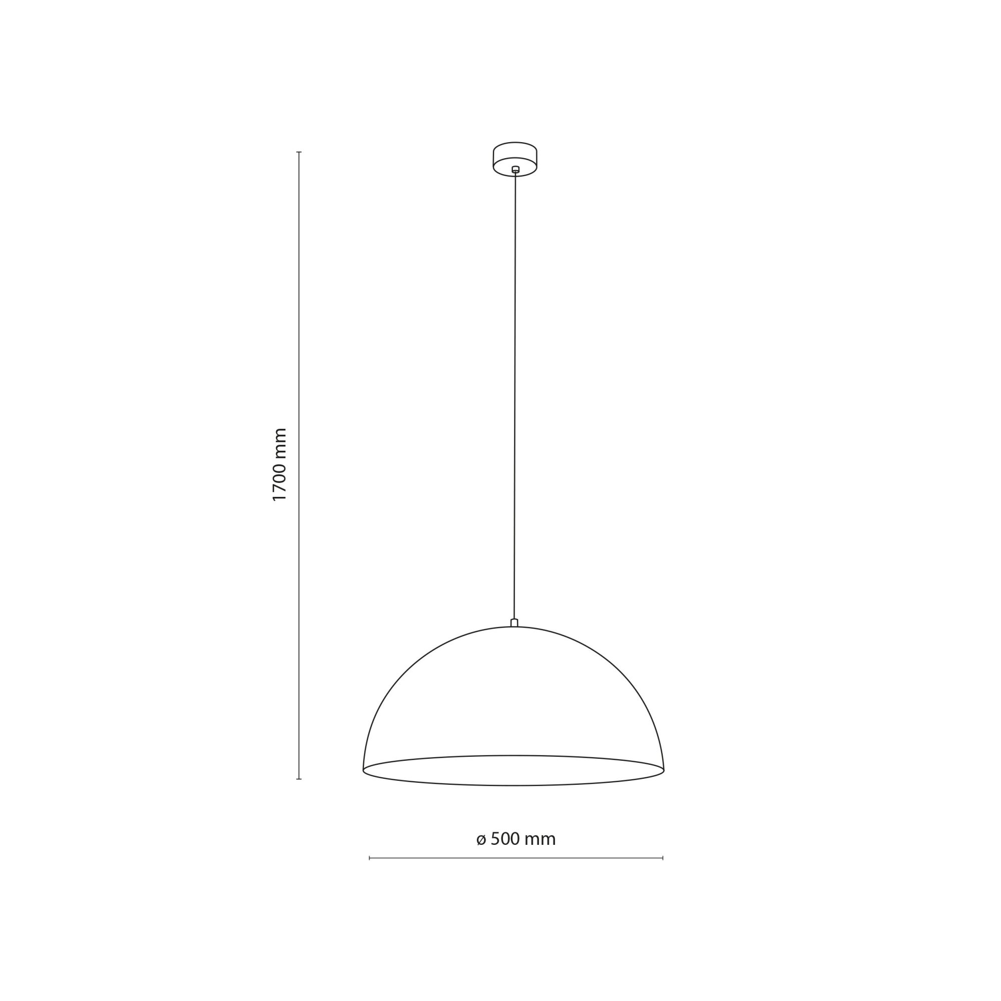 TITAN WHITE LAMPA WISZĄCA 1XE27 - obrazek 8