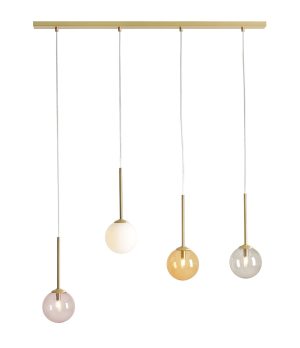 LAMPA WISZĄCA BOSSO 4 MULTICOLOUR
żarówki w zestawie