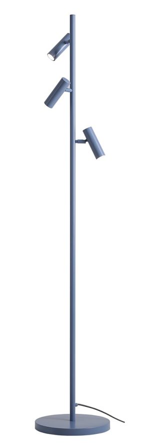 LAMPA STOJĄCA TREVO DUSTY BLUE
