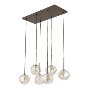 LAVA BROWN LAMPA WISZĄCA 6XG9